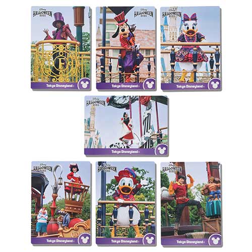 SEPT 18 PREORDER - Tokyo Disney Resort - Halloween 2025 - Collection Cards