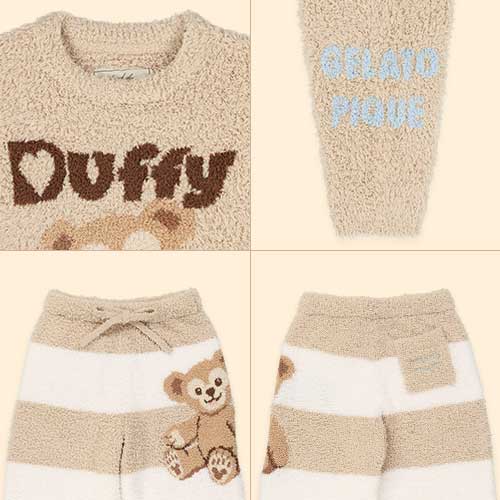 OCT 2 PREORDER - DISNEYSEA LIMITED - Duffy & Friends x Gelato Pique Pajama Set