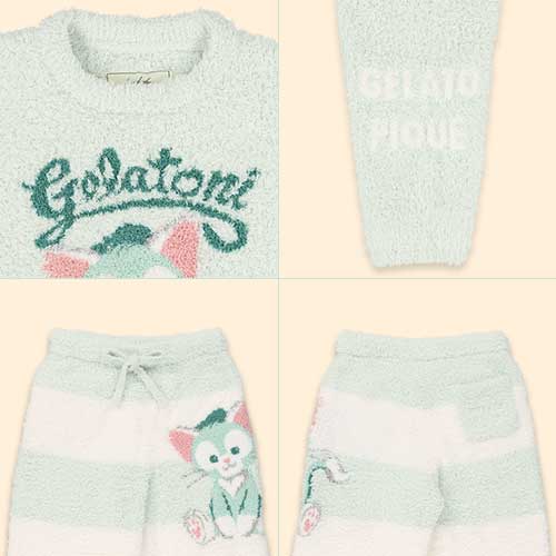 OCT 2 PREORDER - DISNEYSEA LIMITED - Duffy & Friends x Gelato Pique - Gelatoni - Pajama Set