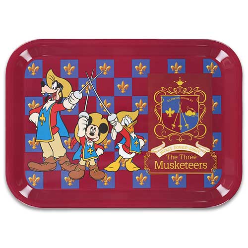 OCT 9 PREORDER - Tokyo Disney Resort - The Three Musketeers - Tray