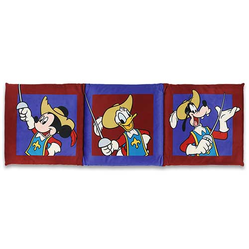 OCT 9 PREORDER - Tokyo Disney Resort - The Three Musketeers - Seat Cushion