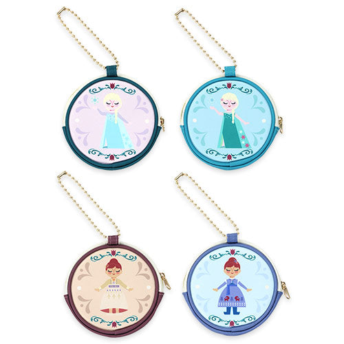 OCT 30 PREORDER - Disneysea Limited - Fantasy Springs - Anna & Elsa - 4 Pouch Set
