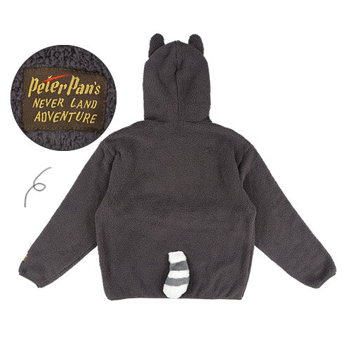 OCT 30 PREORDER - Disneysea Limited - Fantasy Springs - Peter Pan Adventure - Lost Boys Raccoon Hoodie