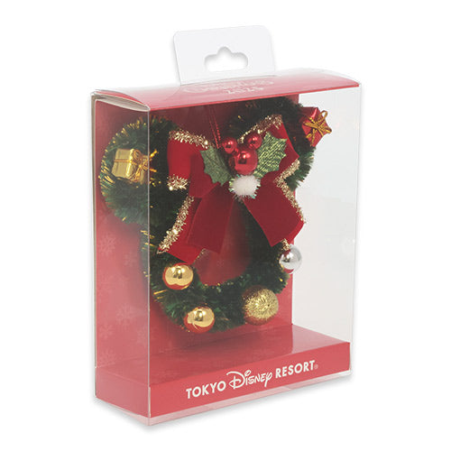 MID NOV PREORDER - Tokyo Disney Resort - Christmas 2025 - Small Mickey Mouse Wreath
