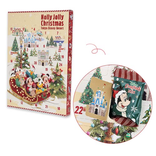 MID NOV PREORDER - Tokyo Disney Resort - Christmas 2025 - Assorted Chocolate - Advent Calendar