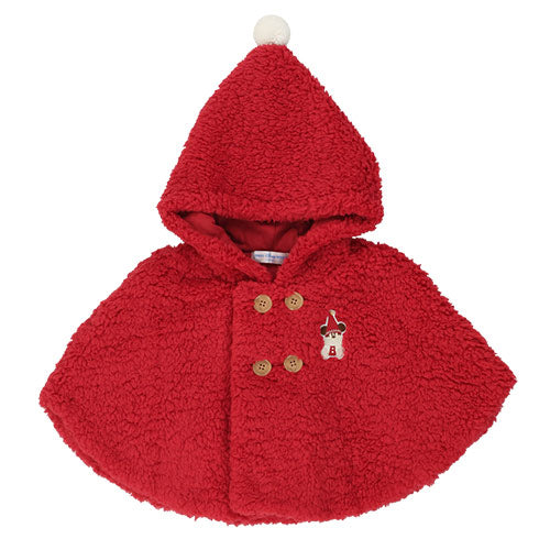 MID NOV PREORDER - Tokyo Disney Resort - Christmas 2025 - Lin Lin Lin - Mickey Mouse - Baby Cape 90cm