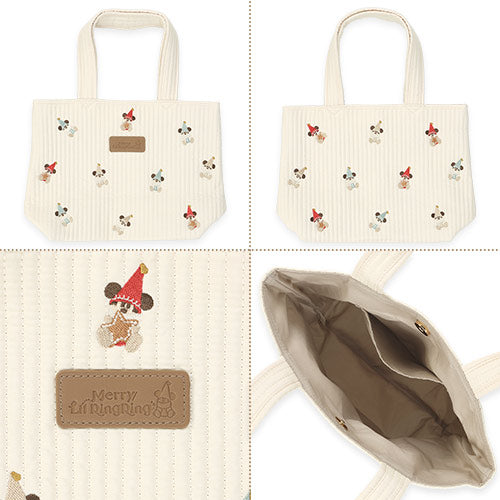 MID NOV PREORDER - Tokyo Disney Resort - Christmas 2025 - Lin Lin Lin - Mickey Mouse - Tote Bag