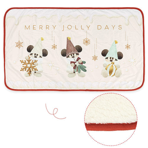 MID NOV PREORDER - Tokyo Disney Resort - Christmas 2025 - Lin Lin Lin - Mickey Mouse - Plush Blanket