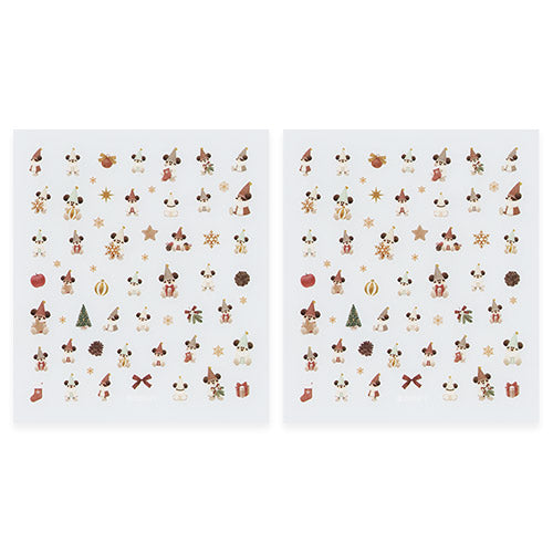 MID NOV PREORDER - Tokyo Disney Resort - Christmas 2025 - Lin Lin Lin - Mickey Mouse - Nail Sticker Set