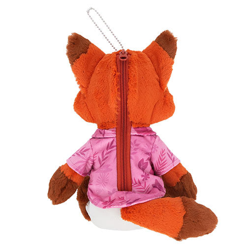 26 NOV PREORDER - Tokyo Disney Resort - Zootopia - Nick Wilde - Plush Posy Pencil Case