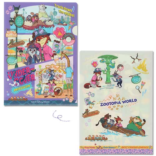 26 NOV PREORDER - Tokyo Disney Resort - Zootopia - Stationary Set