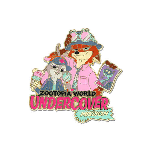26 NOV PREORDER - Tokyo Disney Resort - Zootopia - Judy Hopps & Nick Wilde - Pin