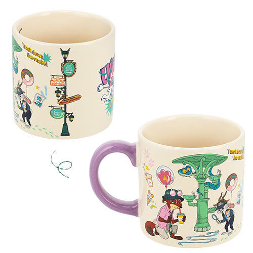 26 NOV PREORDER - Tokyo Disney Resort - Zootopia - Judy Hopps & Nick Wilde - Mug