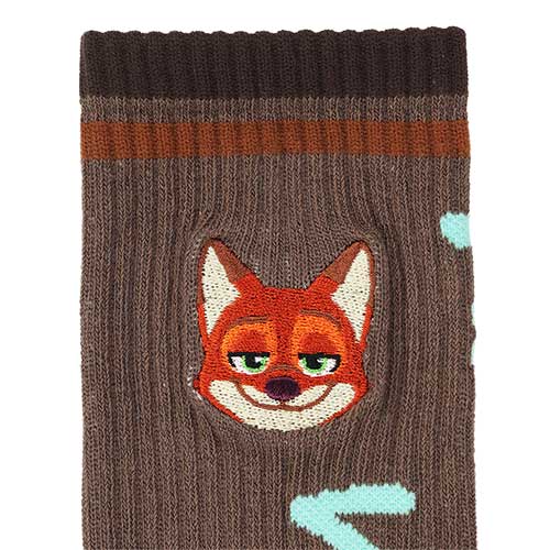 26 NOV PREORDER - Tokyo Disney Resort - Zootopia - Nick Wilde - Socks 22-25cm