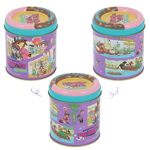 26 NOV PREORDER - Tokyo Disney Resort - Zootopia - Cookie Tin with Random Sticker