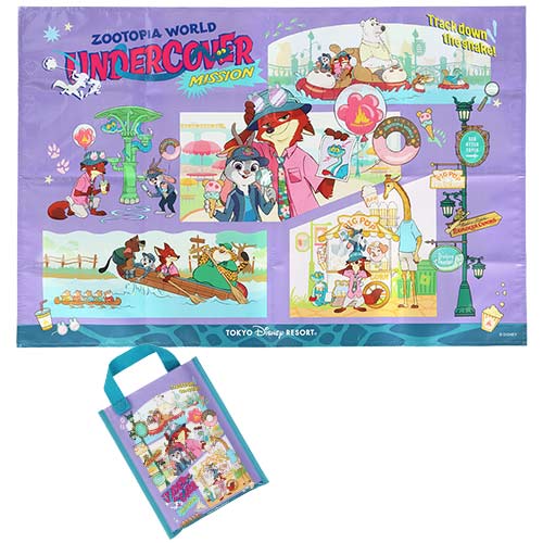 26 NOV PREORDER - Tokyo Disney Resort - Zootopia - Picnic Sheet