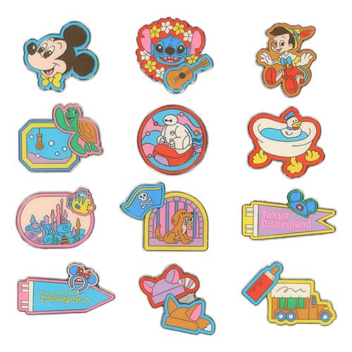 DEC 11 PREORDER - Tokyo Disney Resort - Park Icons - Pin Blind Bag