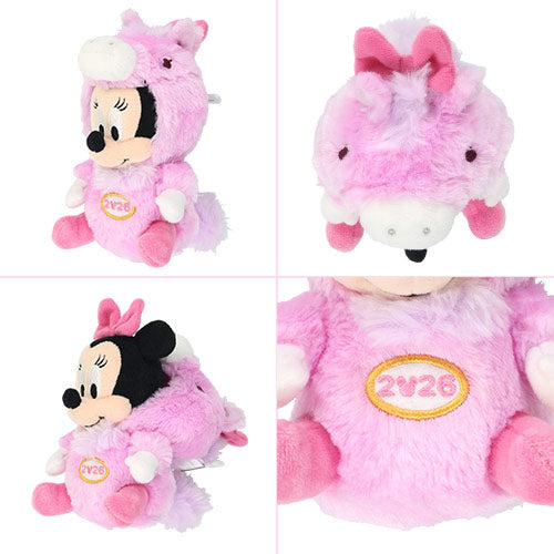 NOV 17 PREORDER - Tokyo Disney Resort - New Years 2025 - Minnie Mouse - Zodiac Plush Keychain / Pin