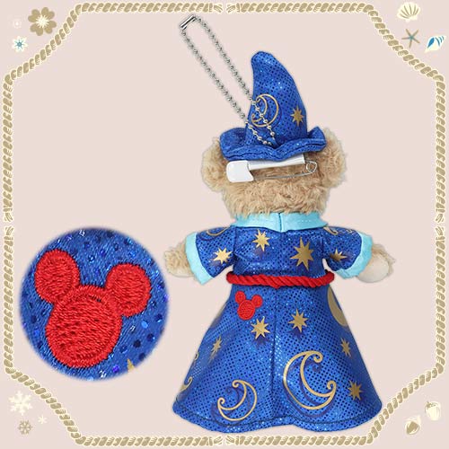 18 DEC PREORDER - Disneysea Limited - Encore Collection - Tokyo DisneySea 10th Anniversary "Be Magical!" (2012) - Duffy & Friends Plush Keychain / Pin