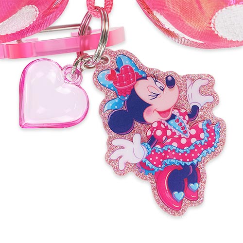 JAN 13 PREORDER - Tokyo Disney Resort - Pal-Palooza - Minnie's Funderland - Ribbon Keychain