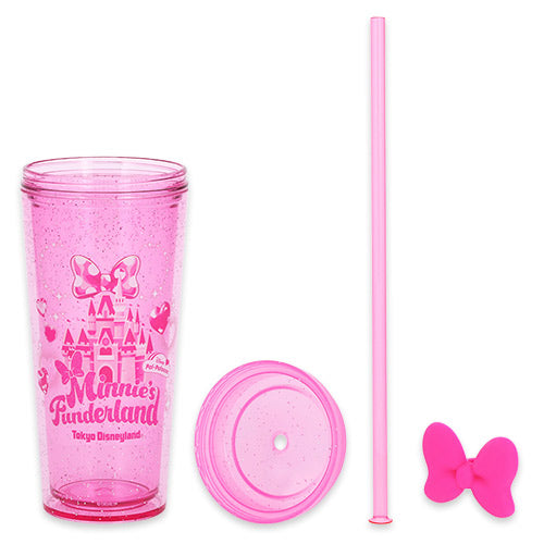 JAN 13 PREORDER - Tokyo Disney Resort - Pal-Palooza - Minnie's Funderland - Glitter Tumbler