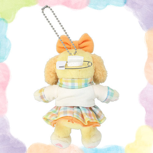 JAN 13 PREORDER - Disneysea Limited - Duffy & Friends - Heartfelt Letters of Friendship - Cookie Ann - Plush Keychain / Pin