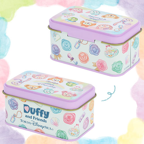 JAN 13 PREORDER - Disneysea Limited - Duffy & Friends - Heartfelt Letters of Friendship - Candy Tin