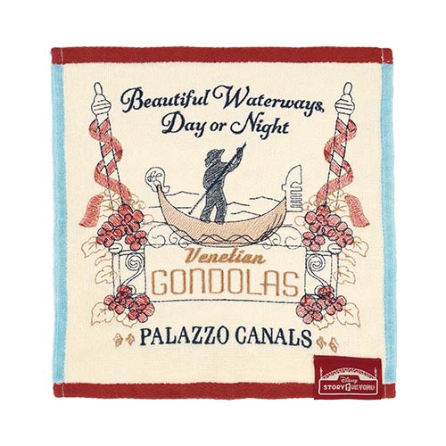 13 JAN PREORDER - Disneysea Limited - Disney Story Beyond - Palazzo Canal - Mini Towel