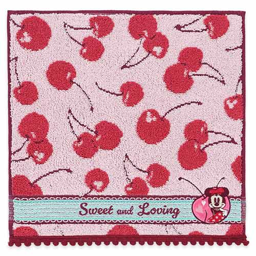 FEB 5 PREORDER - Tokyo Disney Resort - Cherry Collection - Minnie Mouse - Mini Towel Set