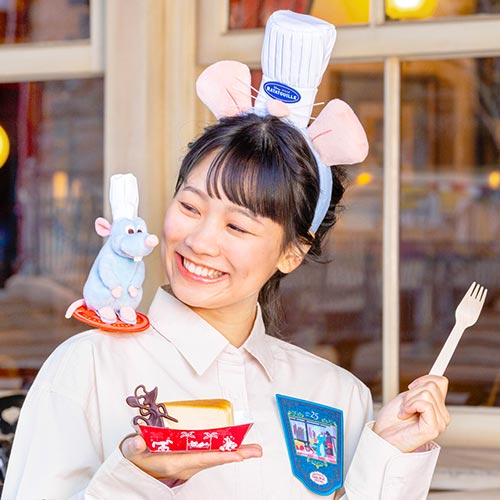 APRIL 8 PREORDER - Disneysea Limited - Food & Wine Festival - Ratatouille - Shoulder Clip Plush