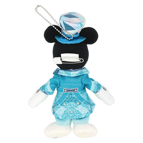 APRIL 8 PREORDER - Disneysea 25th Anniversary - Sparkling Jubilee - Mickey Mouse - Plush Keychain / Pin