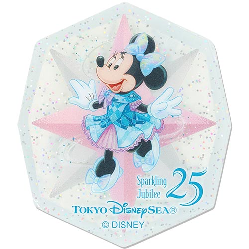 APRIL 8 PREORDER - Disneysea 25th Anniversary - Sparkling Jubilee - Minnie & Mickey Mouse - Sticker Set