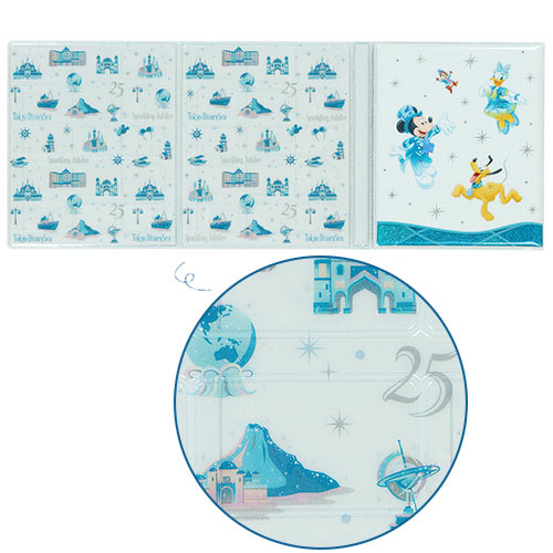 APRIL 8 PREORDER - Disneysea 25th Anniversary - Sparkling Jubilee - Souvenir Coin Book