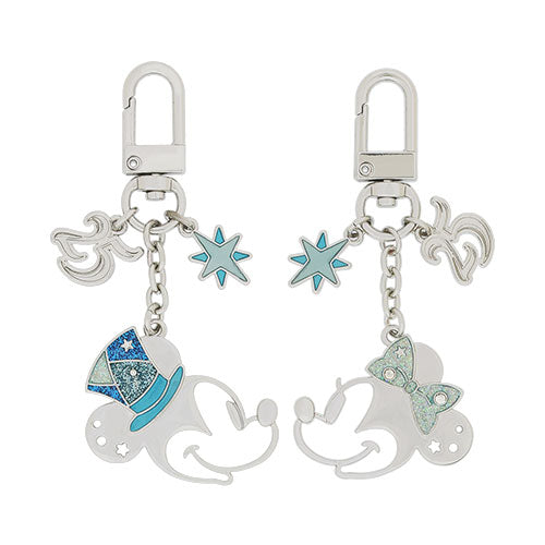 APRIL 8 PREORDER - Disneysea 25th Anniversary - Sparkling Jubilee - Minnie & Mickey Mouse - Keychain Set