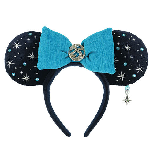 Disneysea 25th Anniversary - Sparkling Jubilee - Minnie Ears (velour)