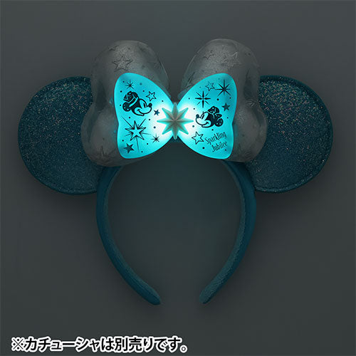 Disneysea 25th Anniversary - Sparkling Jubilee - Mickey Mouse - Glowing Ribbon (Ear Pairing)