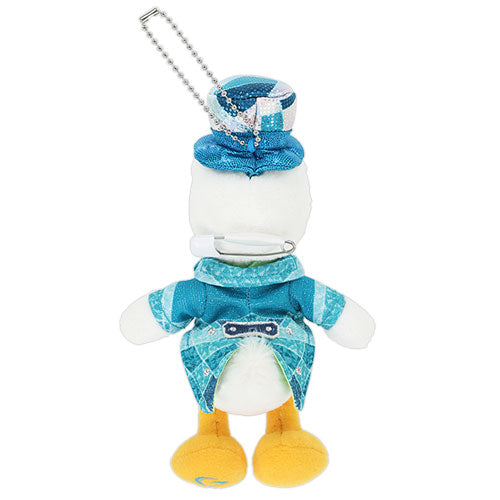 APRIL 8 PREORDER - Disneysea 25th Anniversary - Sparkling Jubilee - Donald Duck - Plush Keychain / Pin