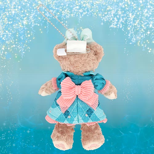 Disneysea Limited - Duffy & Friends - 25th Anniversary - Sparkling Jubilee -Shellie May - Plush Keychain
