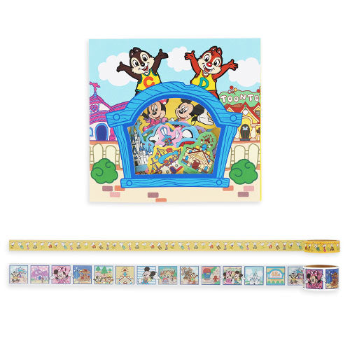 Tokyo Disney Resort - Tokyo Disneyland 43rd Anniversary - Toontown - Stickers & Tape Set