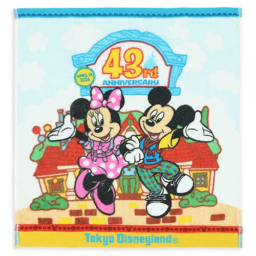 Tokyo Disney Resort - Tokyo Disneyland 43rd Anniversary - Toontown - Washcloth