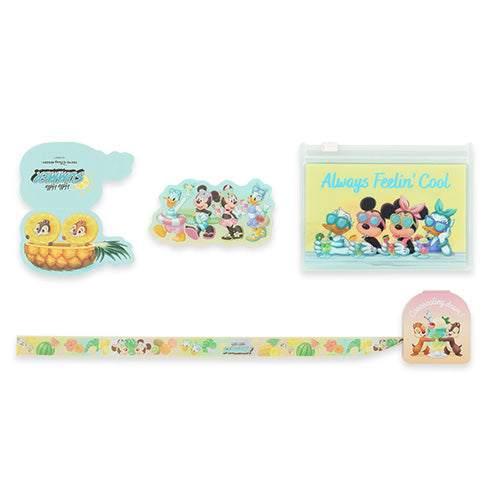 JUNE 11 PREORDER - Tokyo Disney Resort - Hello Hello Summer - Mickey & Friends - Stationary Set