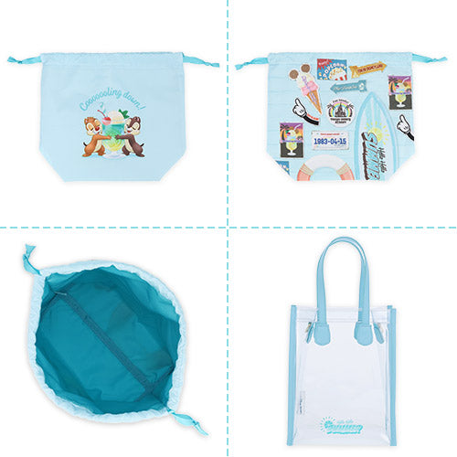 JUNE 11 PREORDER - Tokyo Disney Resort - Hello Hello Summer - Chip & Dale - Shoulder Bag