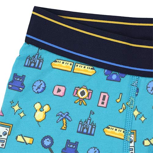 Tokyo Disney Resort - Fun Time with Toy Story 5 - Park Icon Boxer Shorts