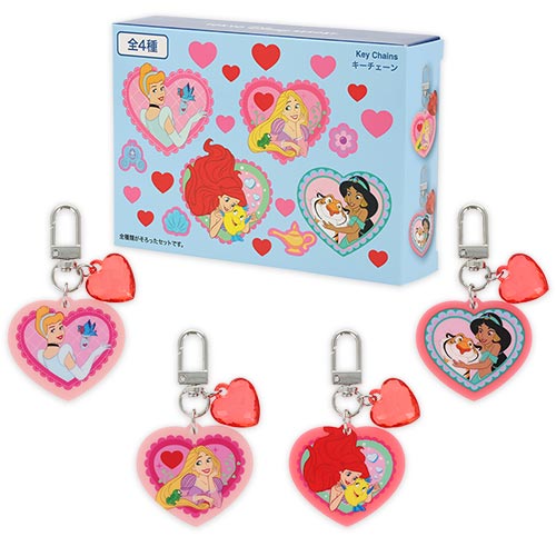 JULY 16 PREORDER - Tokyo Disney Resort - Disney Princess - Keychain Blind Bag (Full Set)