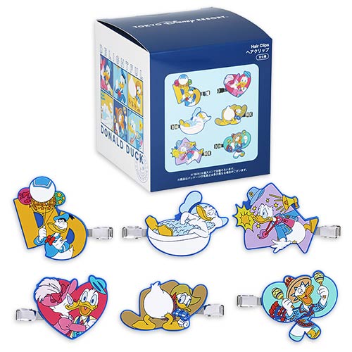 OCT 15 PREORDER - Tokyo Disney Resort - Donald Duck - Hair Clip Blind Box (Full Set)