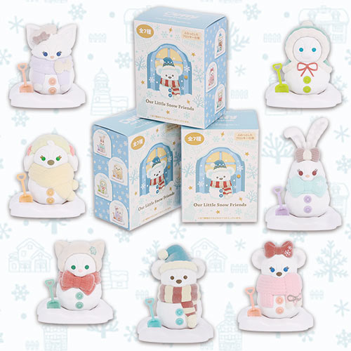 NOV 4 PREORDER - Disneysea Limited - Duffy & Friends - Christmas 2026 - Snowman Figure - Blind Box