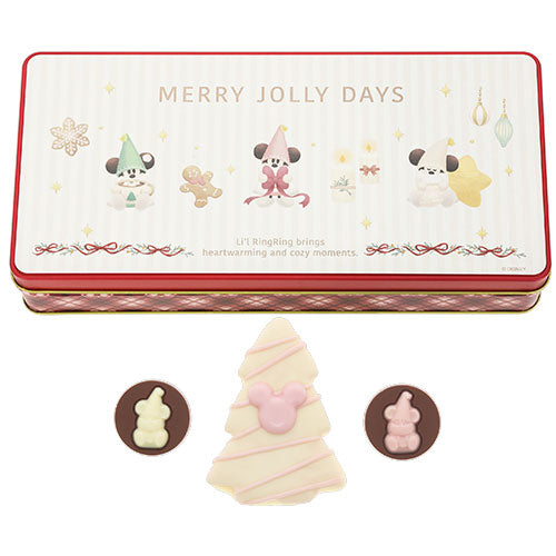 NOV 11 PREORDER - Tokyo Disney Resort - Christmas 2026 - Merry Lil Ring Ring - Assorted Chocolate Tin