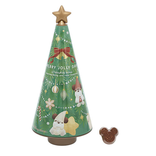 NOV 11 PREORDER - Tokyo Disney Resort - Christmas 2026 - Merry Lil Ring Ring - Puffed Chocolate Tin