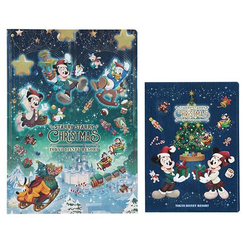 NOV 11 PREORDER - Tokyo Disney Resort - Christmas 2026 - Clear Folder Set