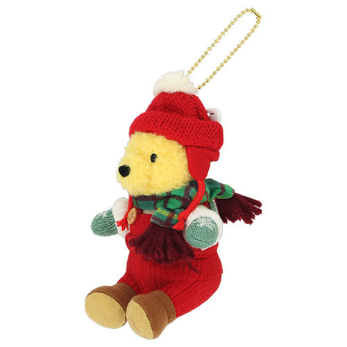 NOV 11 PREORDER - Tokyo Disney Resort - Christmas 2026 - Winnie the Pooh - Plush Keychain